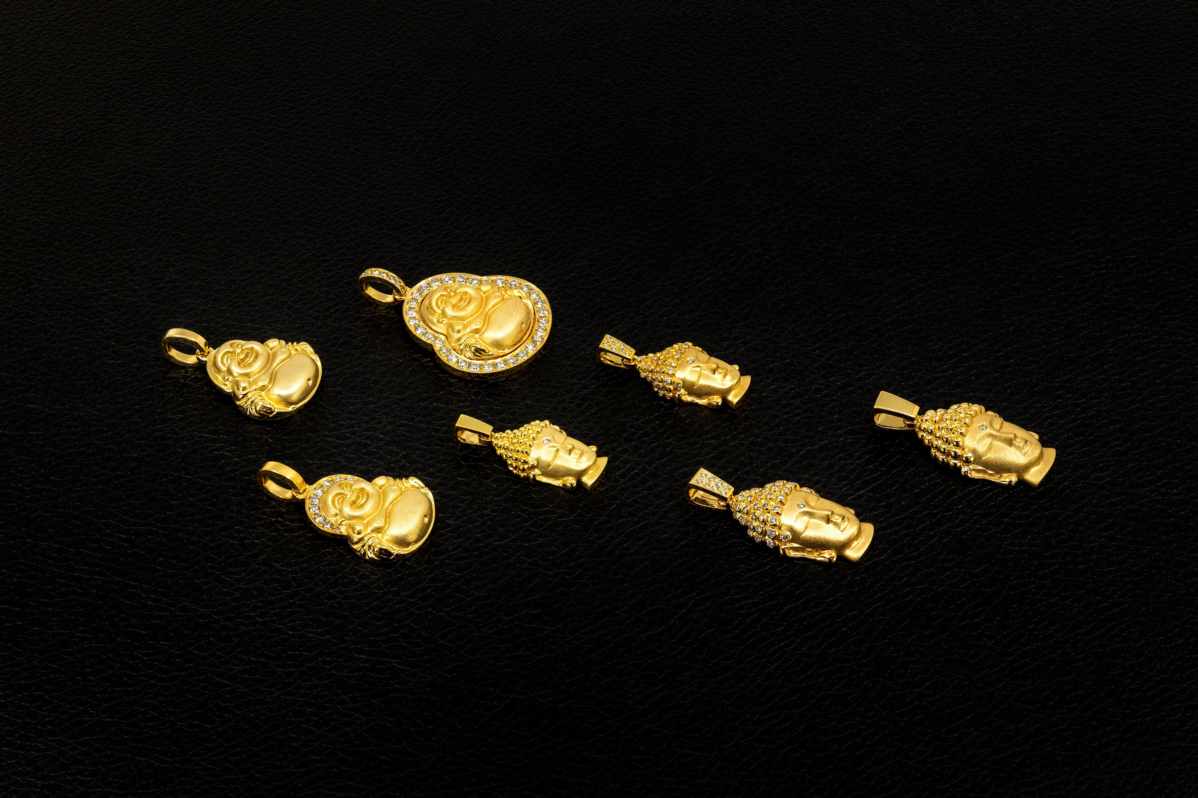 Gold deals buddha jewelry