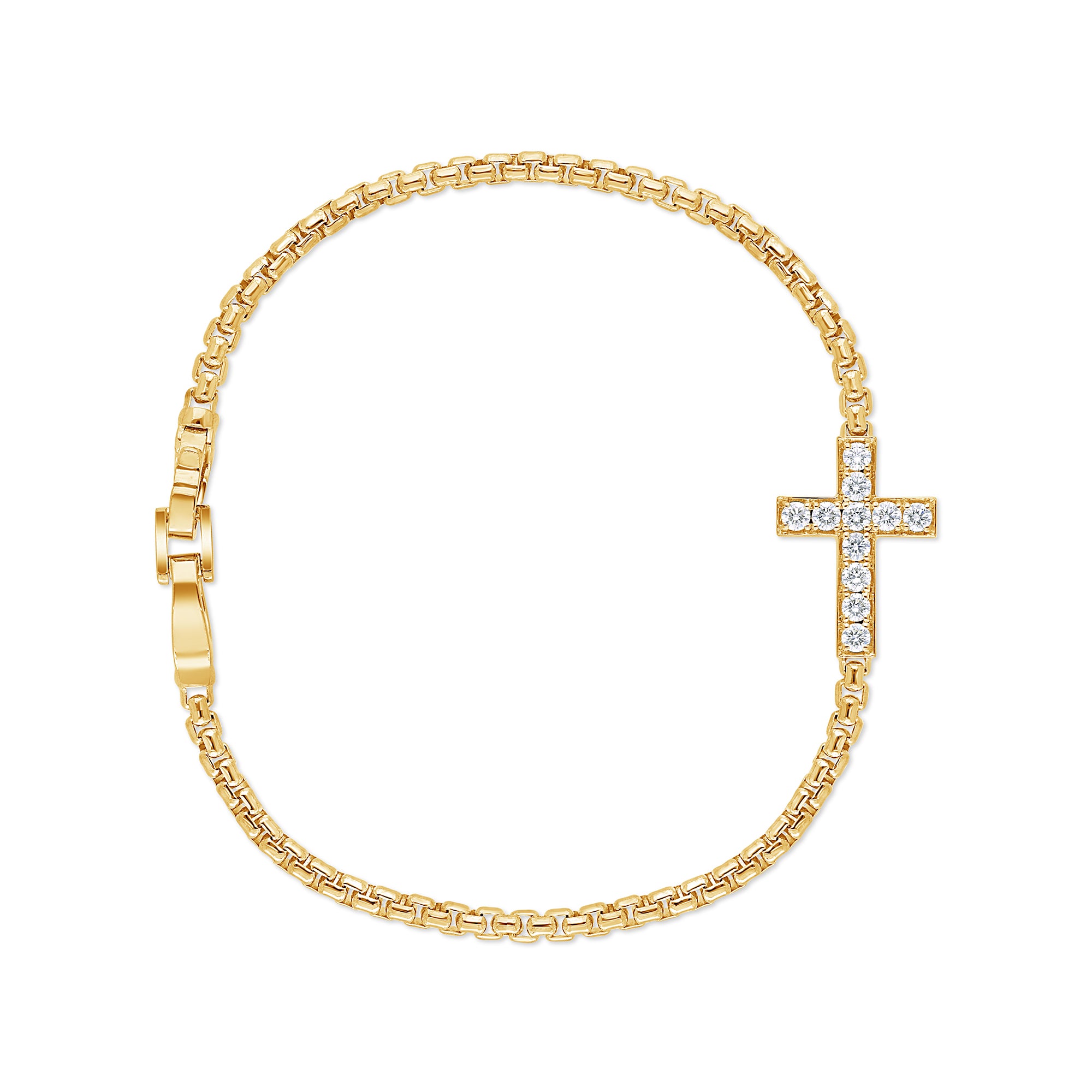 Nano Hayden Cross Bracelet (2.7mm)