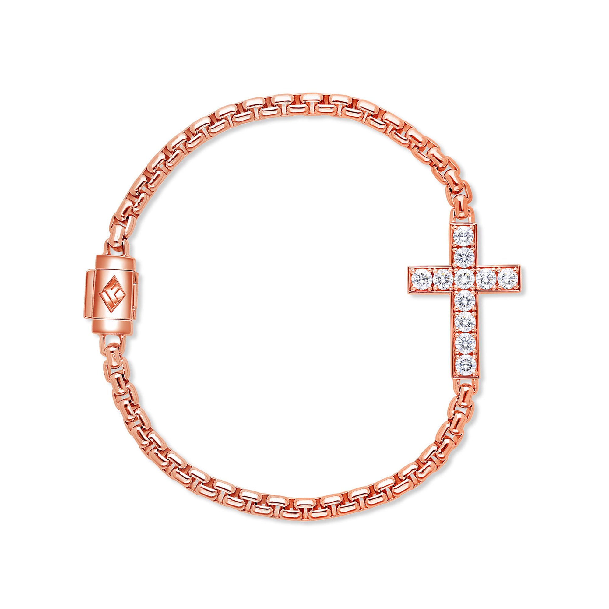 Hayden Cross Bracelet (4MM)