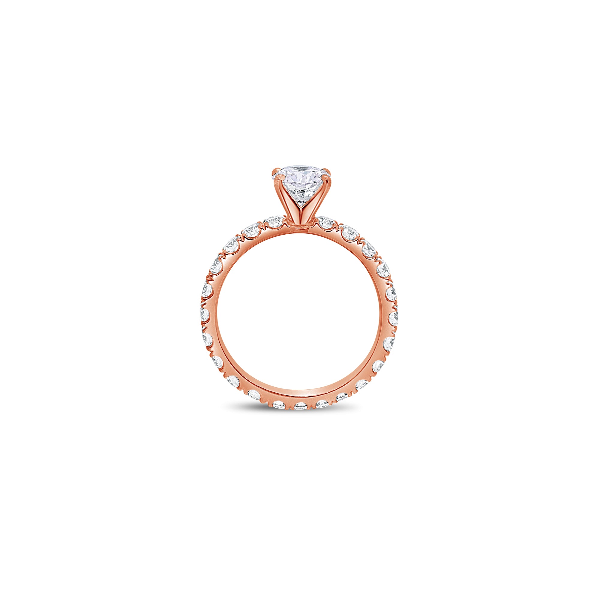 Elle Solitaire Engagement Ring (GIA Round 1.00ct)