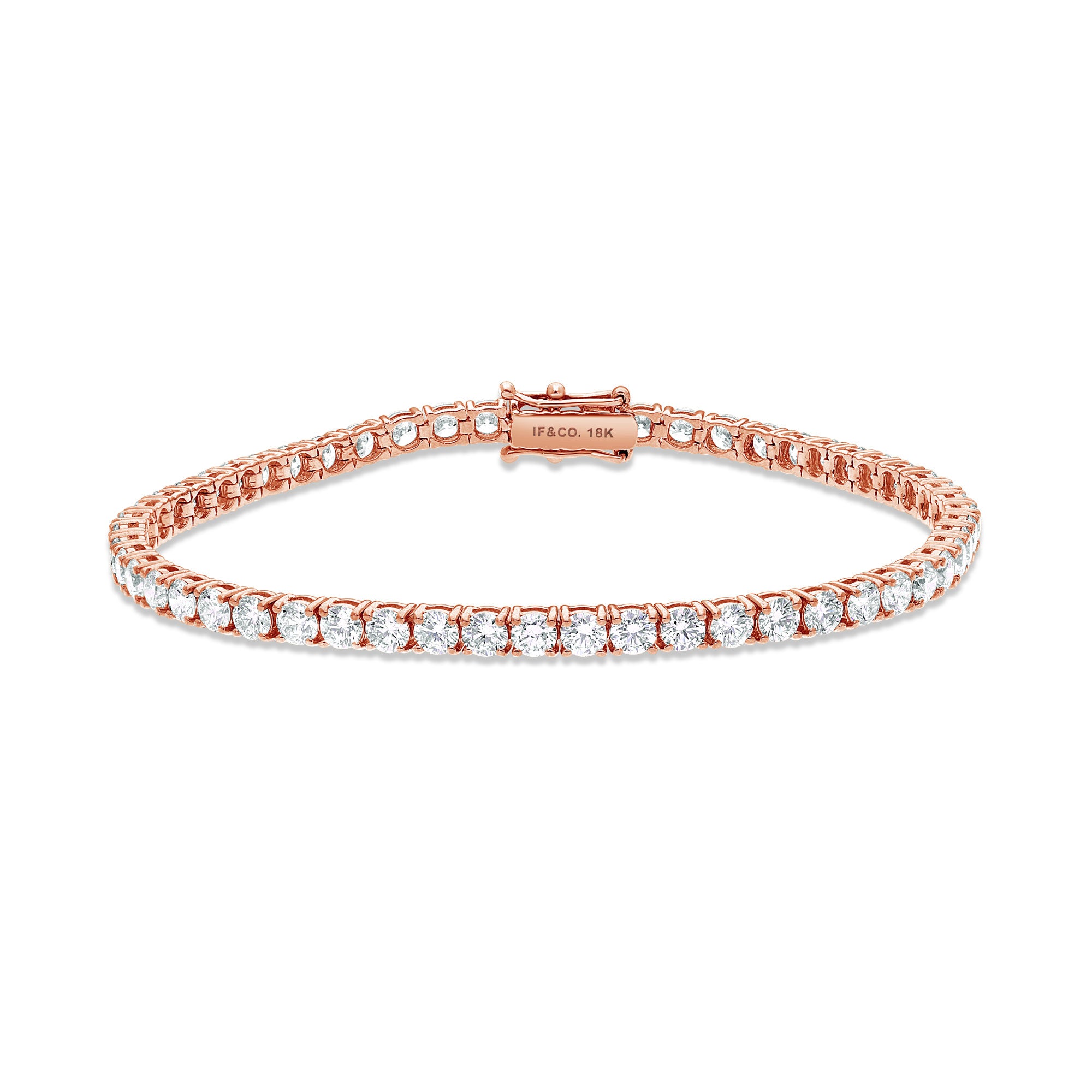 Vincent Diamond Tennis Bracelet (15-Point)