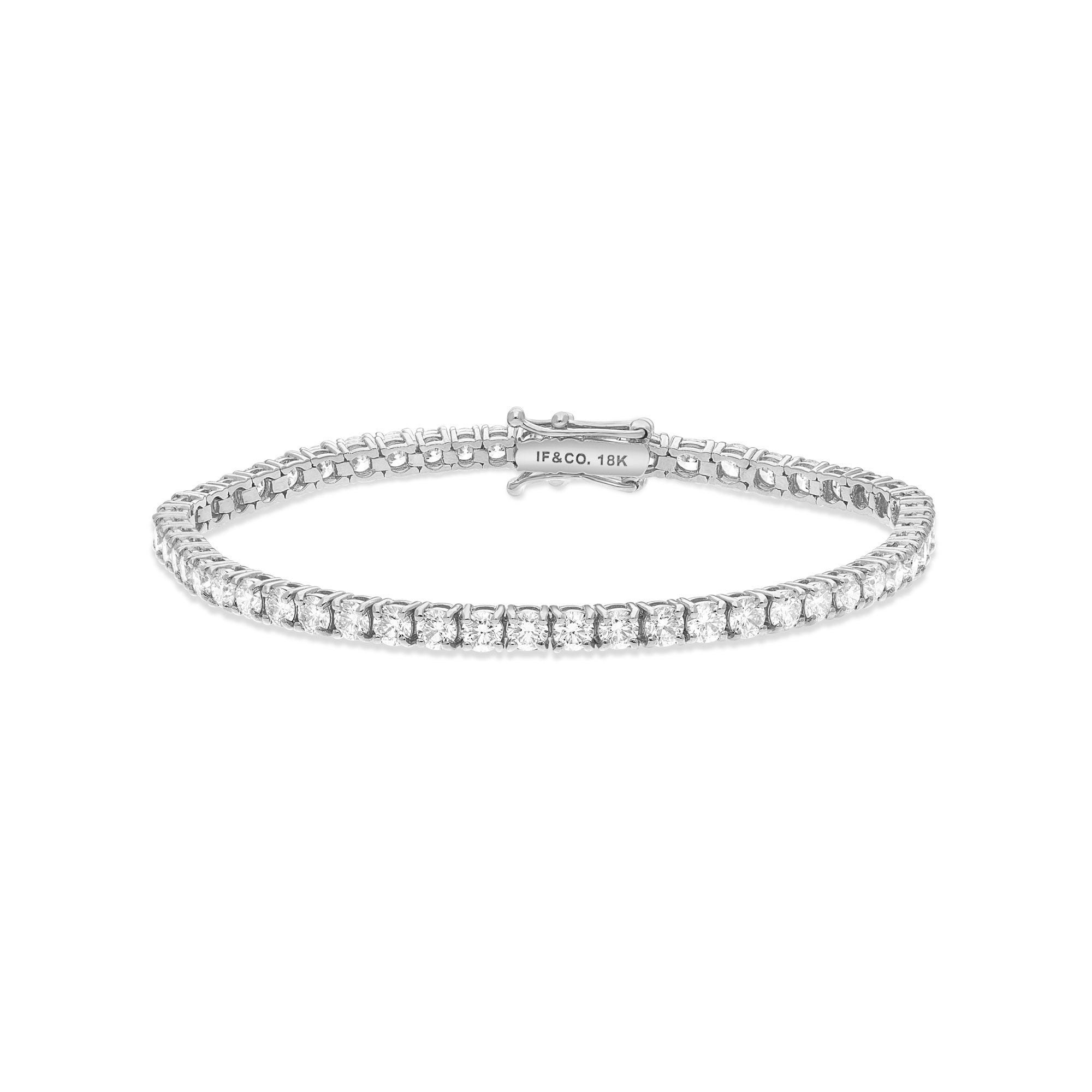 Vincent Diamond Tennis Bracelet (10-Point)