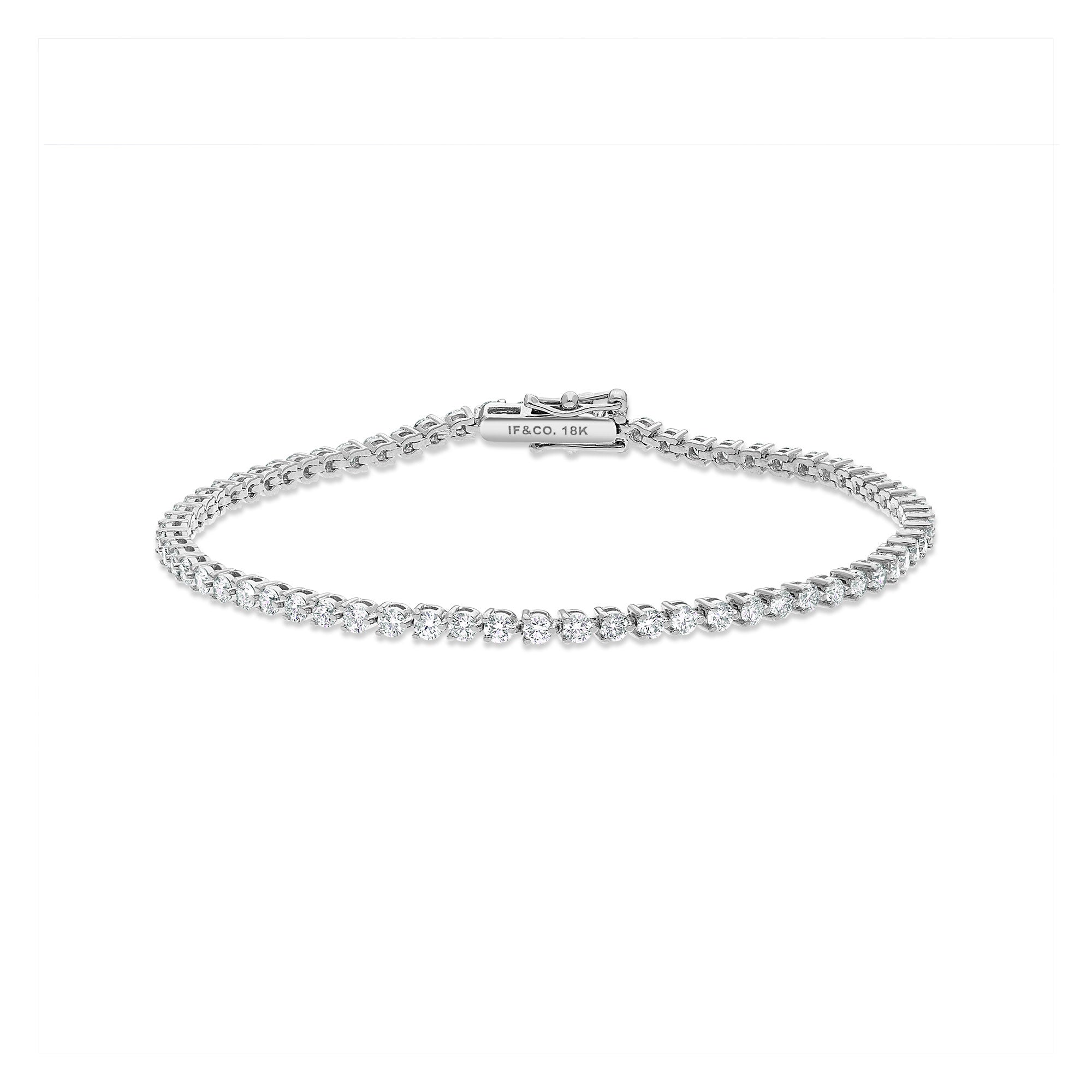 Enzo Diamond Tennis Bracelet (3-Point)