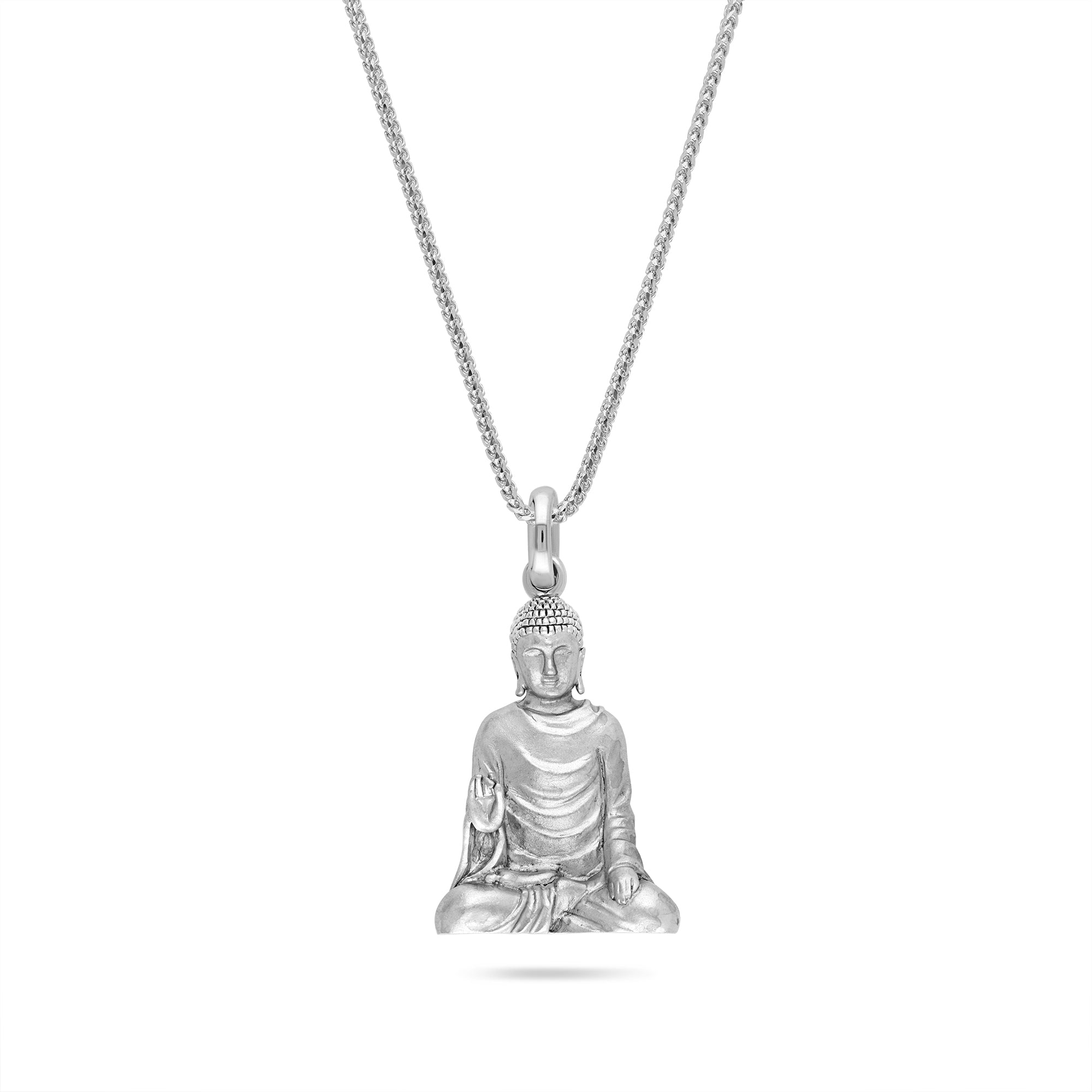 White Buddha Pendant on sale & 18