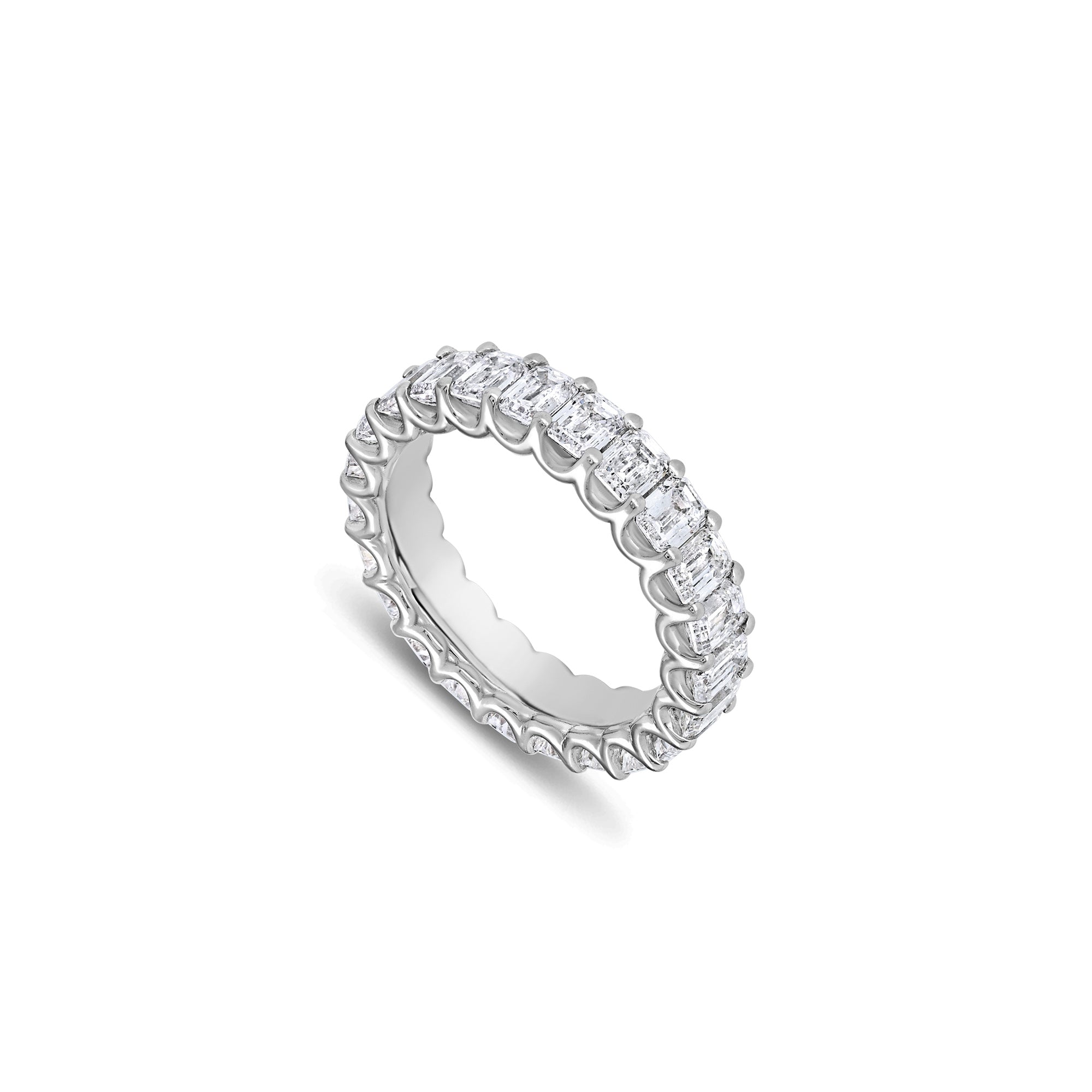 Céleste Eternity Ring (Emerald)