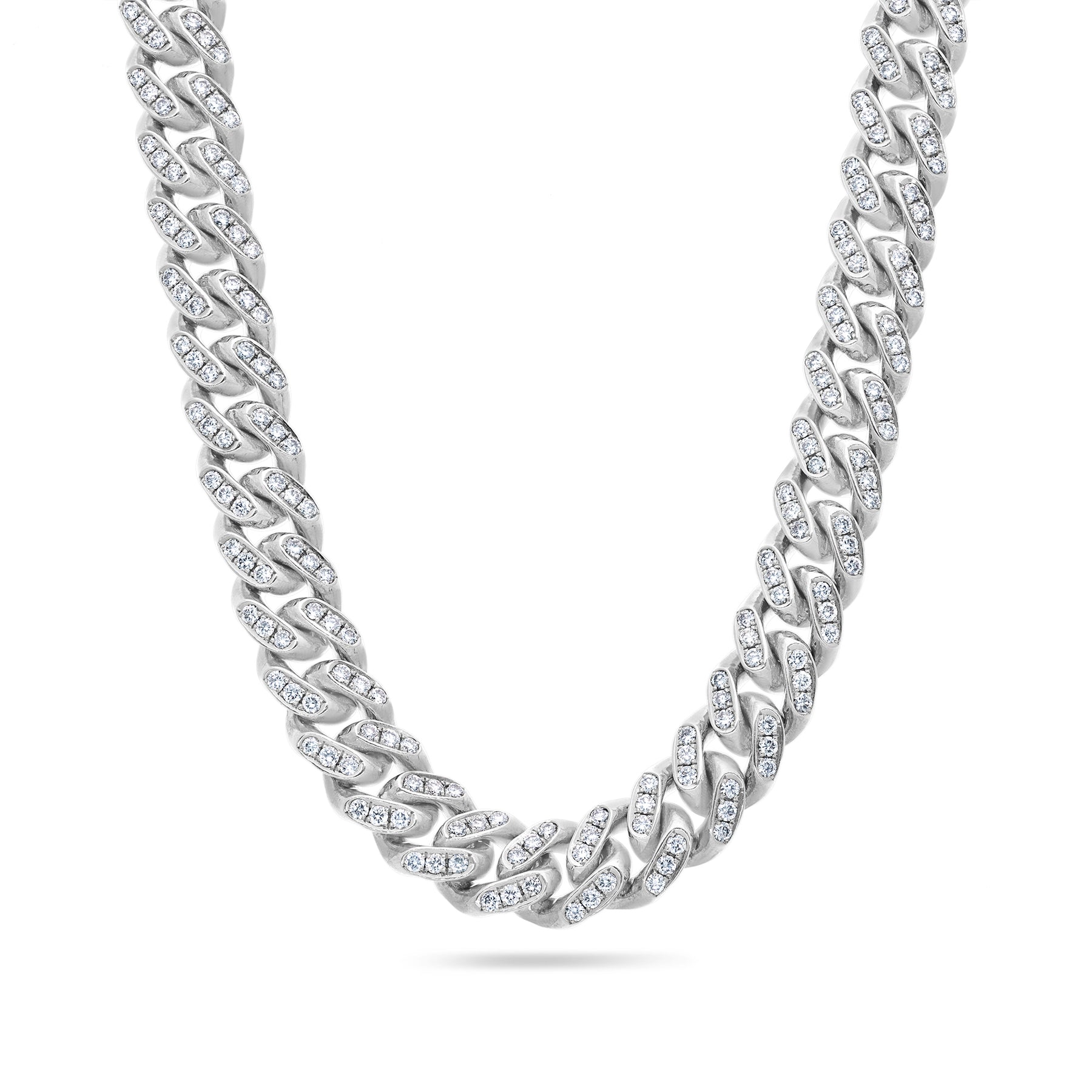 Diamond Cuban Link Chain (9mm) - IF & Co.