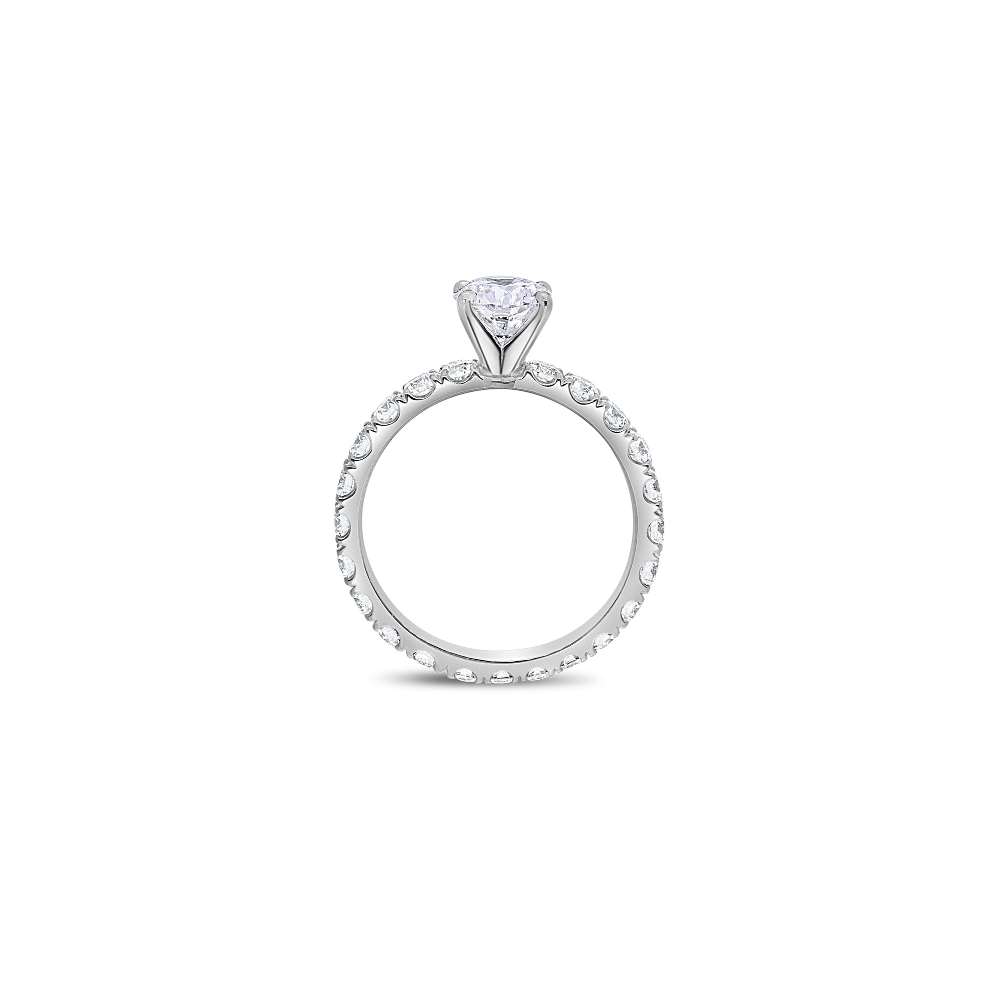 Elle Solitaire Engagement Ring (GIA Round 1.00ct)