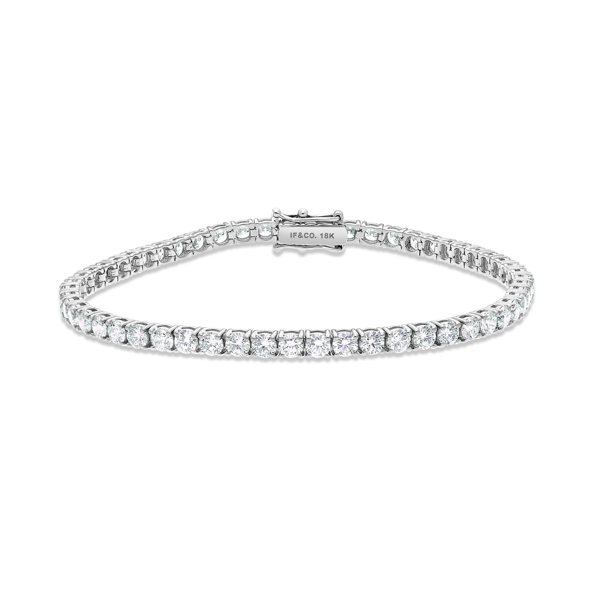 Vincent Diamond Tennis Bracelet (15-Point)