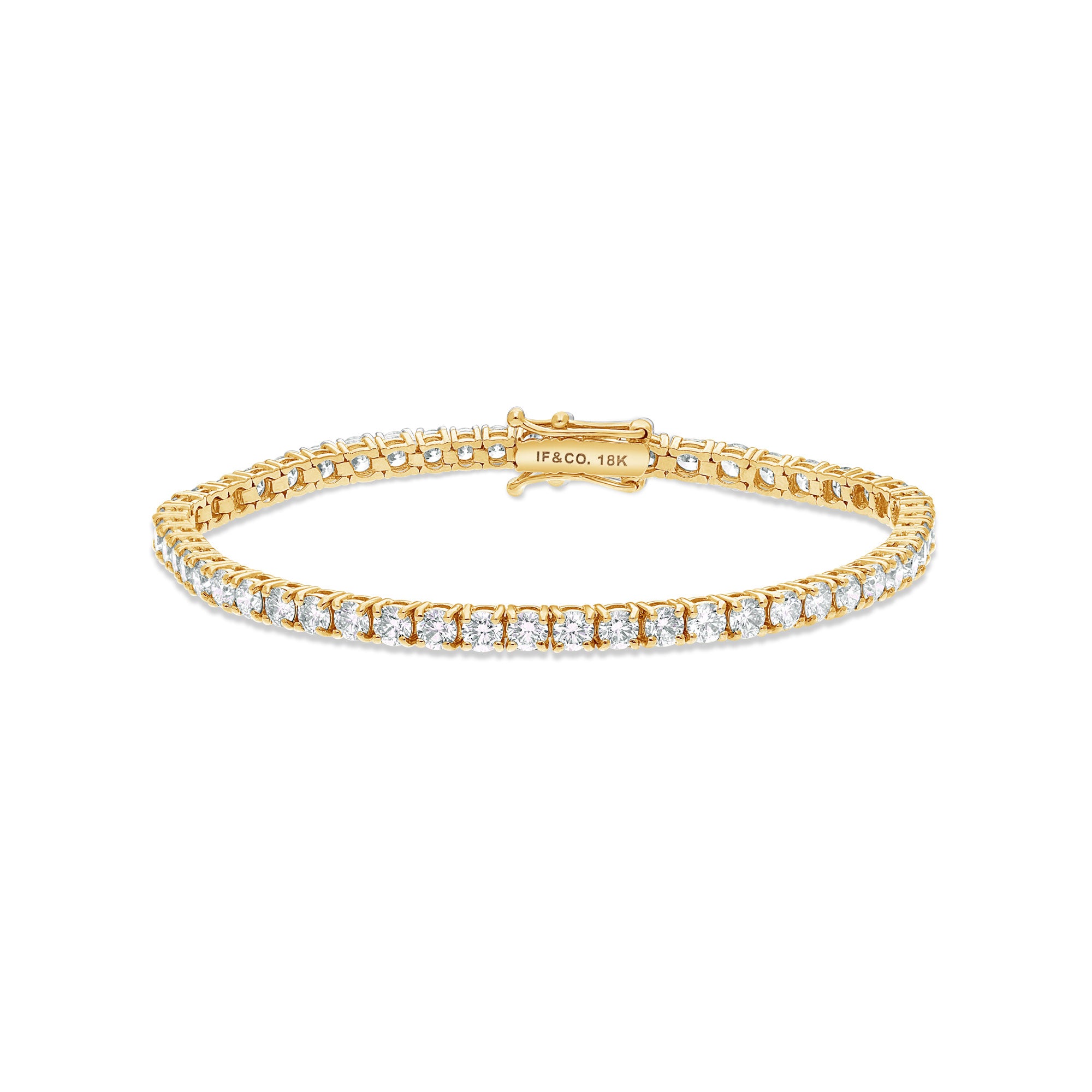 Vincent Diamond Tennis Bracelet (10-Point)