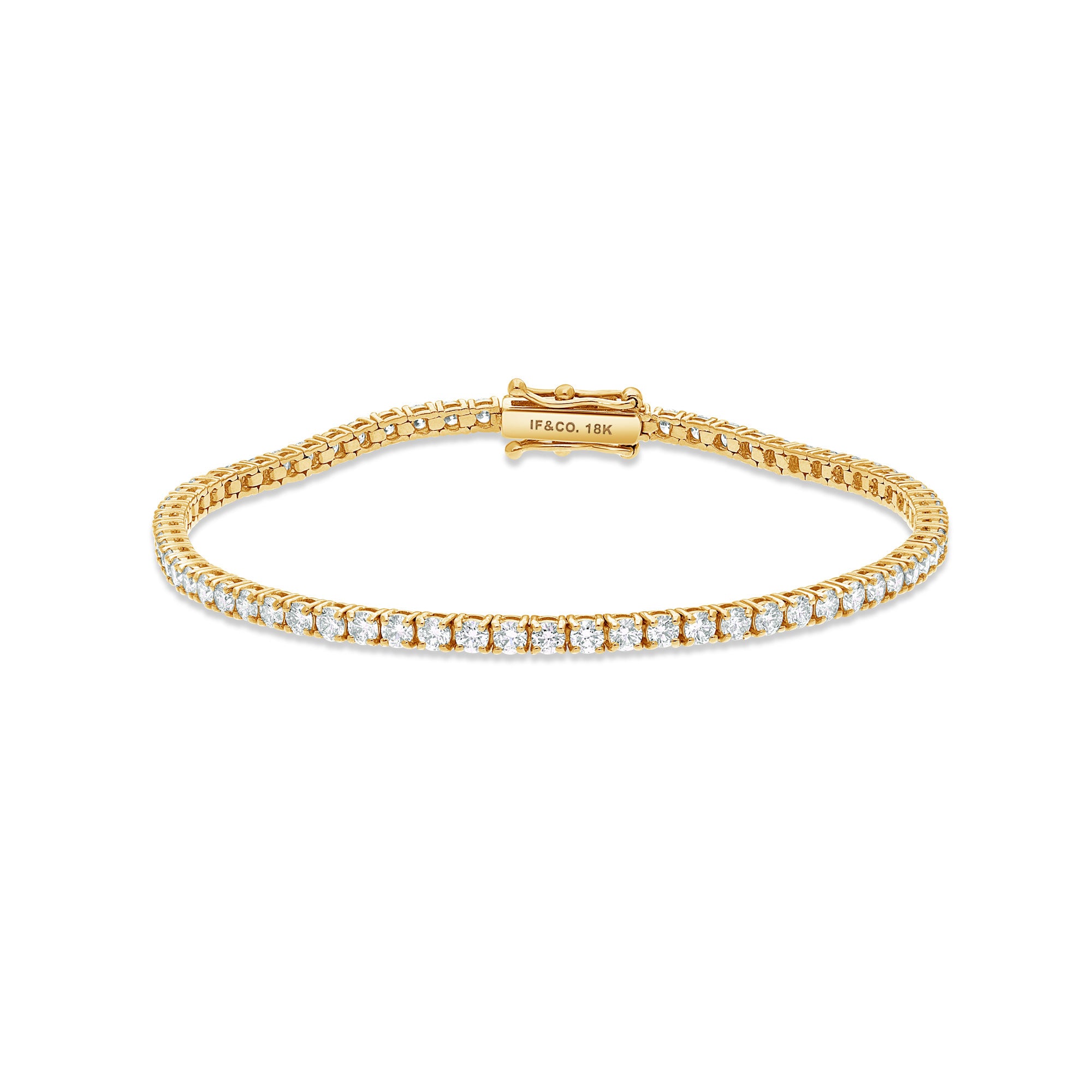 Vincent Diamond Tennis Bracelet (5-Point)