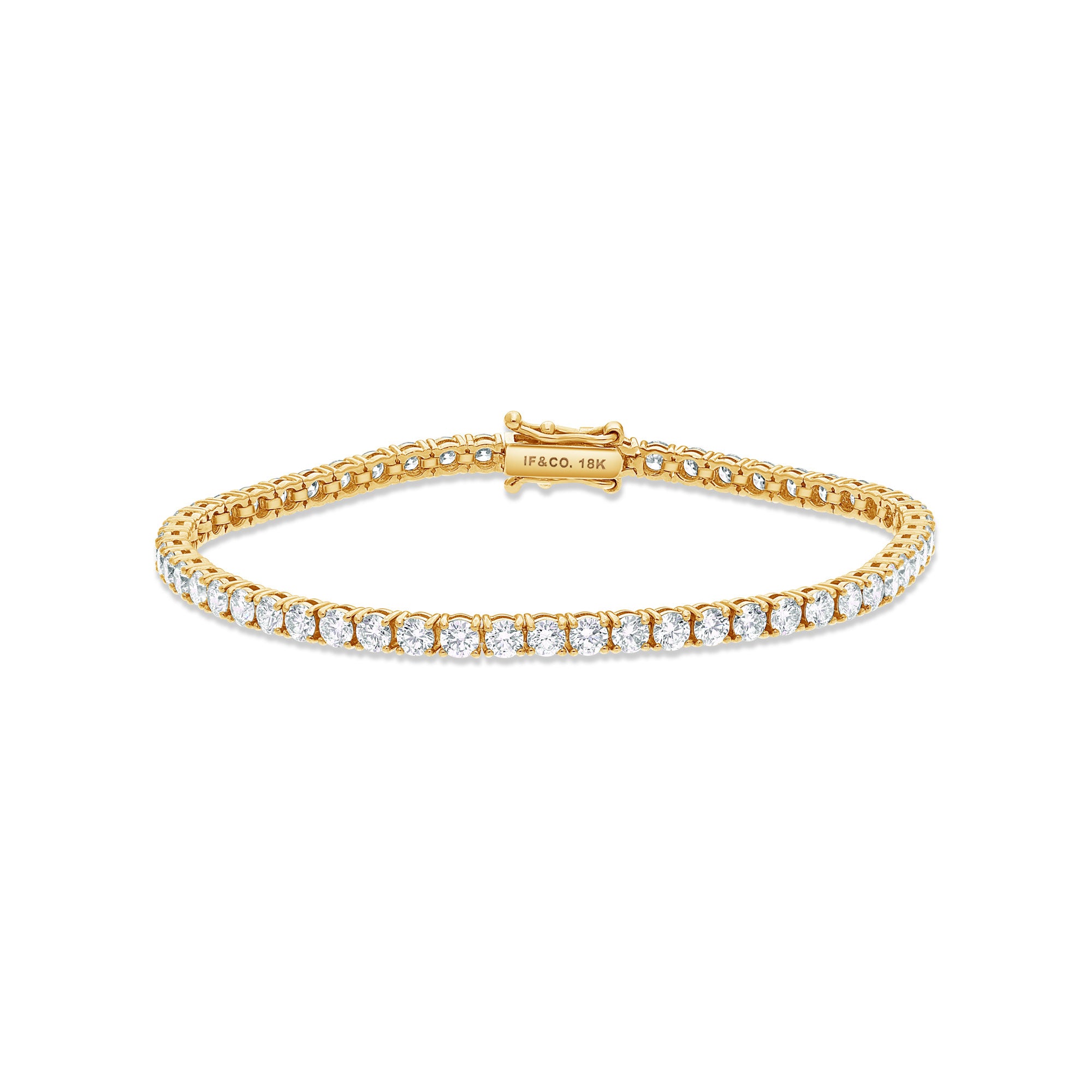 Vincent Diamond Tennis Bracelet (8-Point)