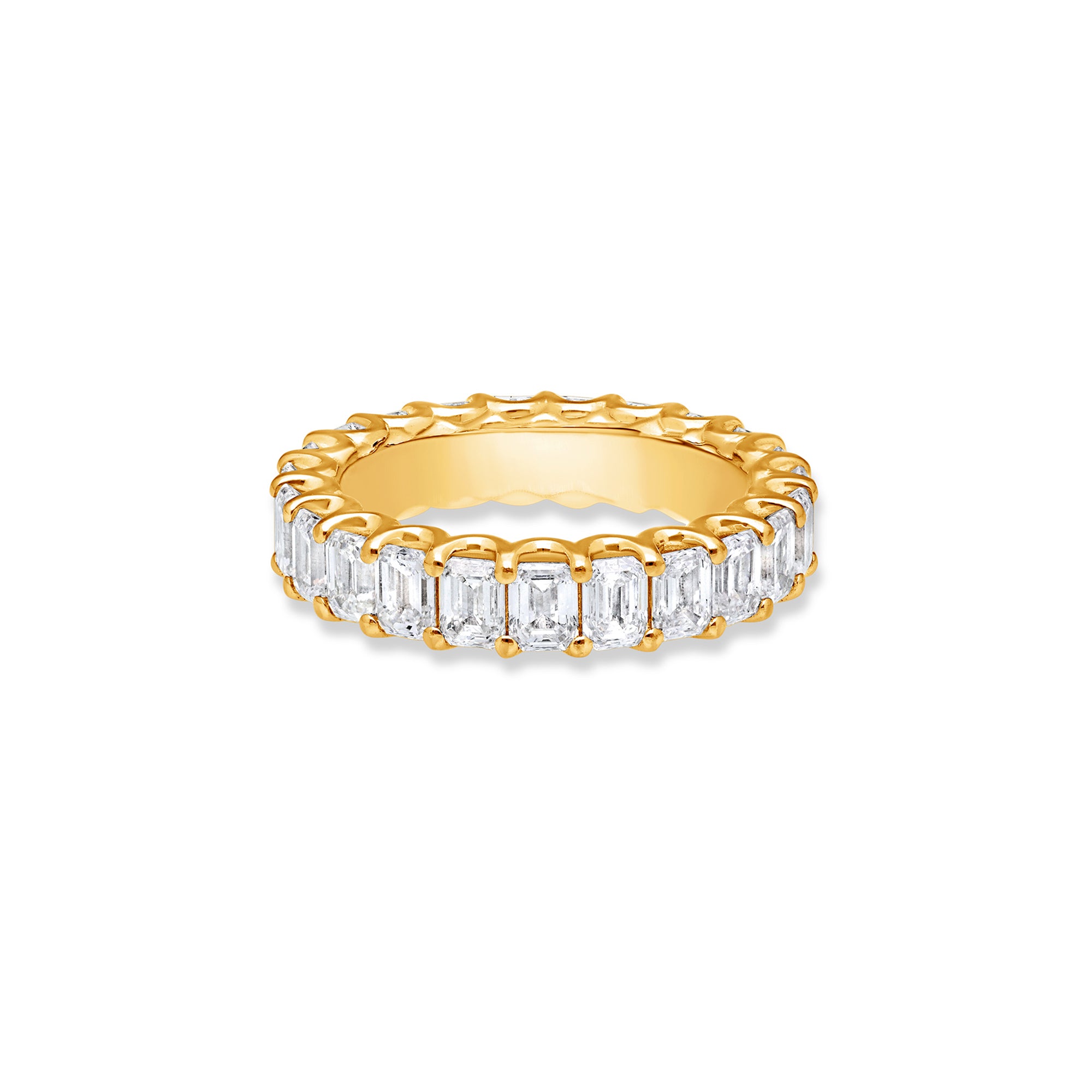 Céleste Eternity Ring (Emerald)