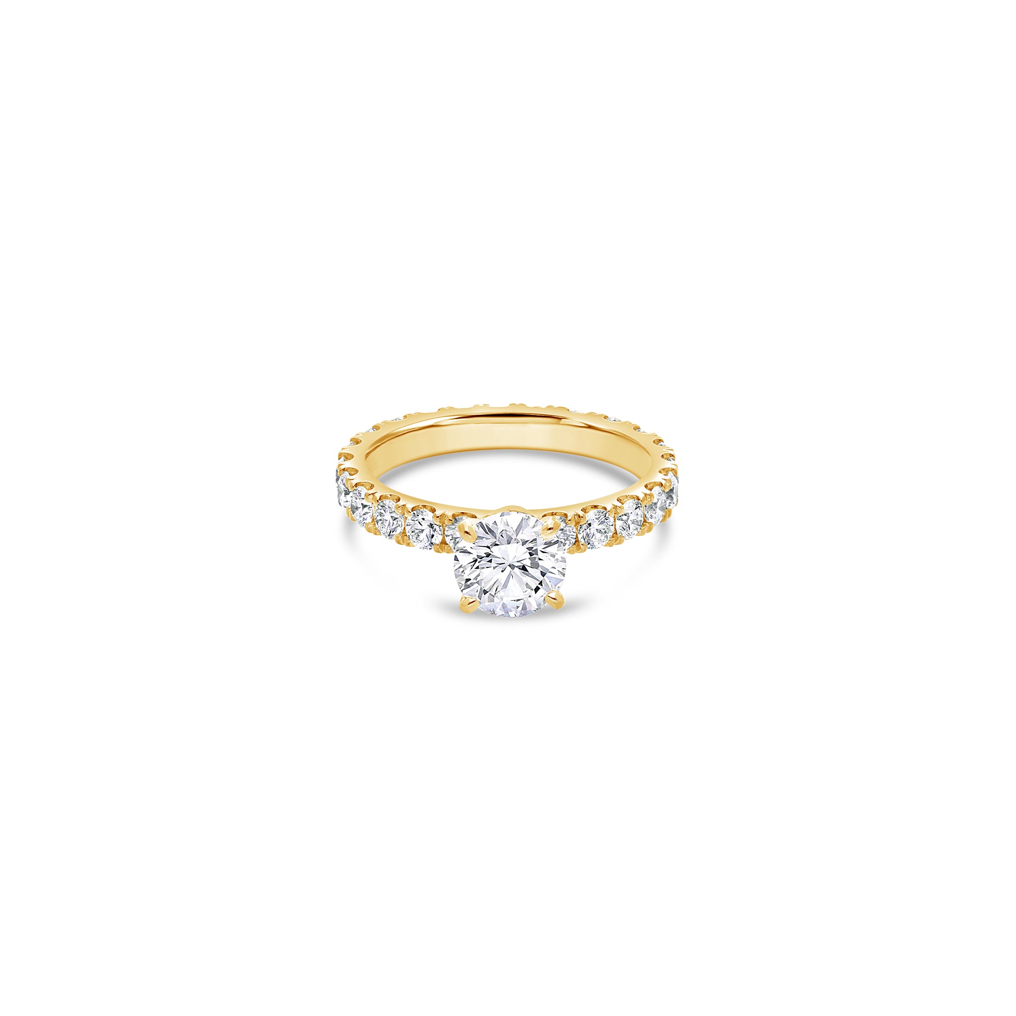 Elle Solitaire Engagement Ring (GIA Round 1.00ct)