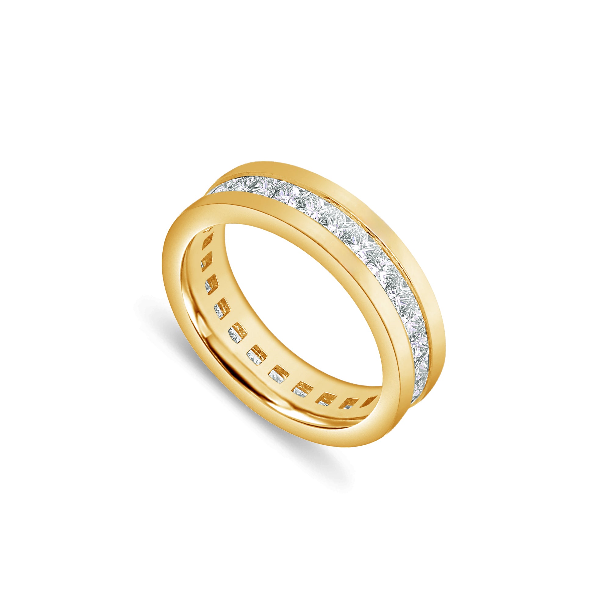 Lenox Eternity Ring (Princess Cut, 1-Row)