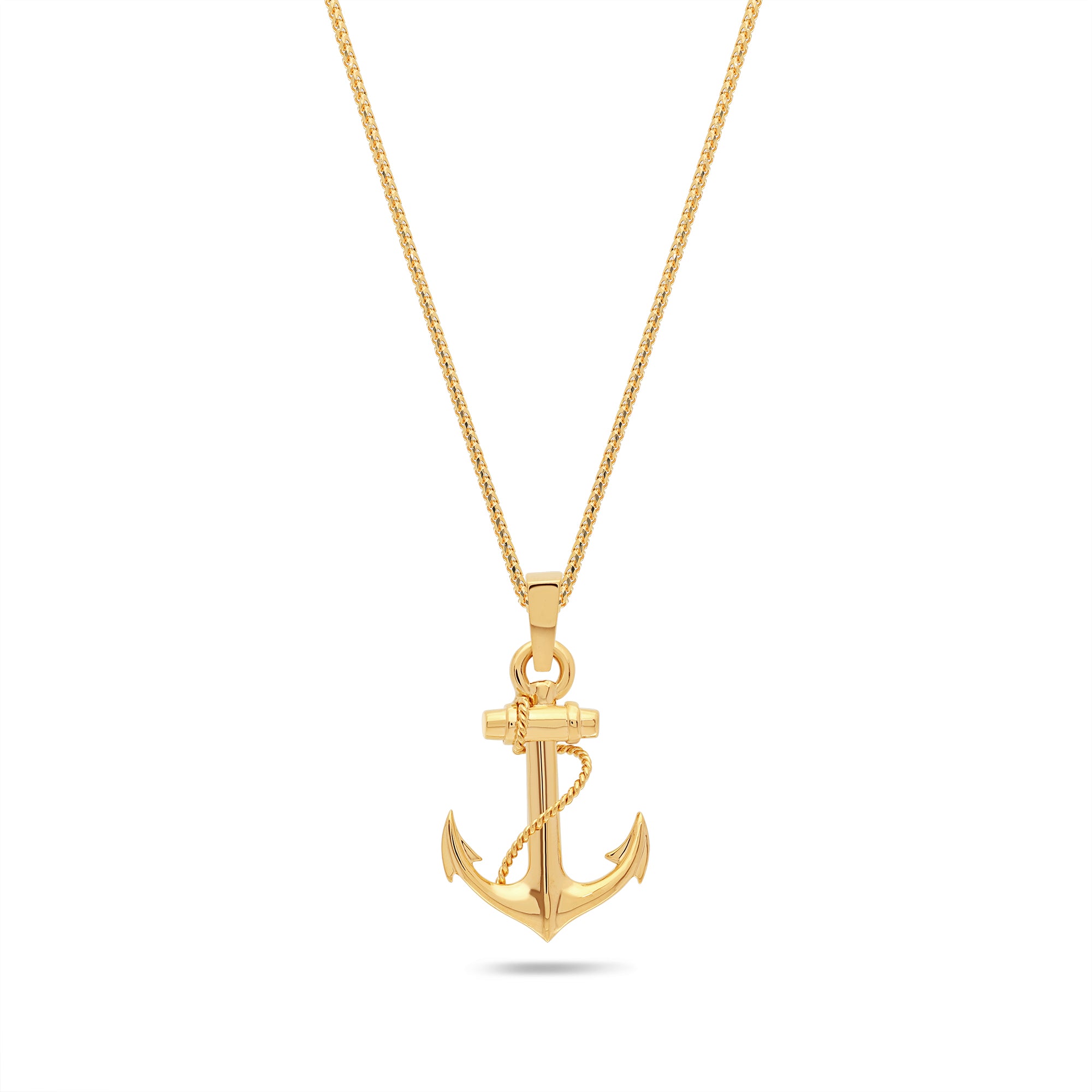 Nautical hot sale gold necklace