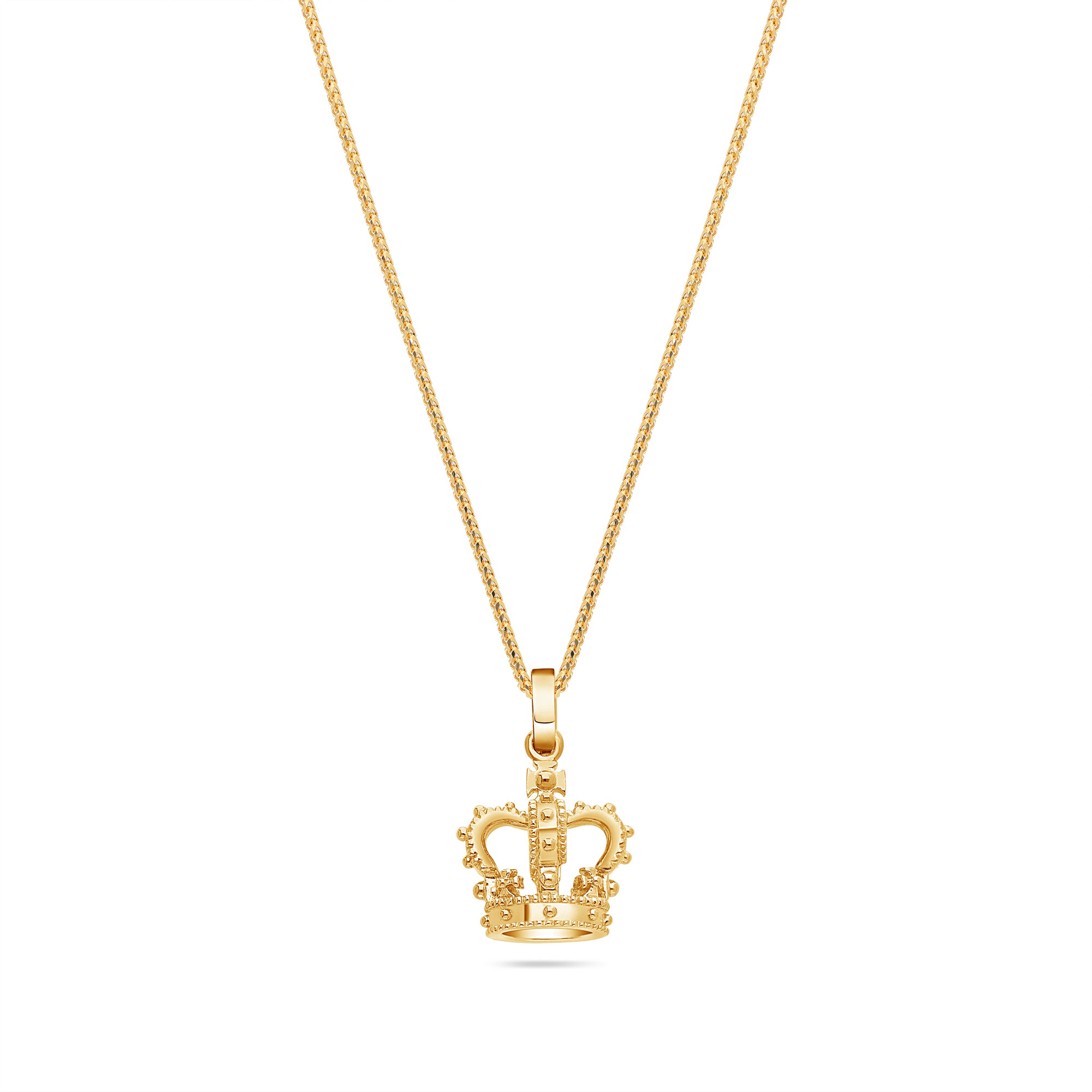 Micro Royal King's Crown Piece (Solid Gold)