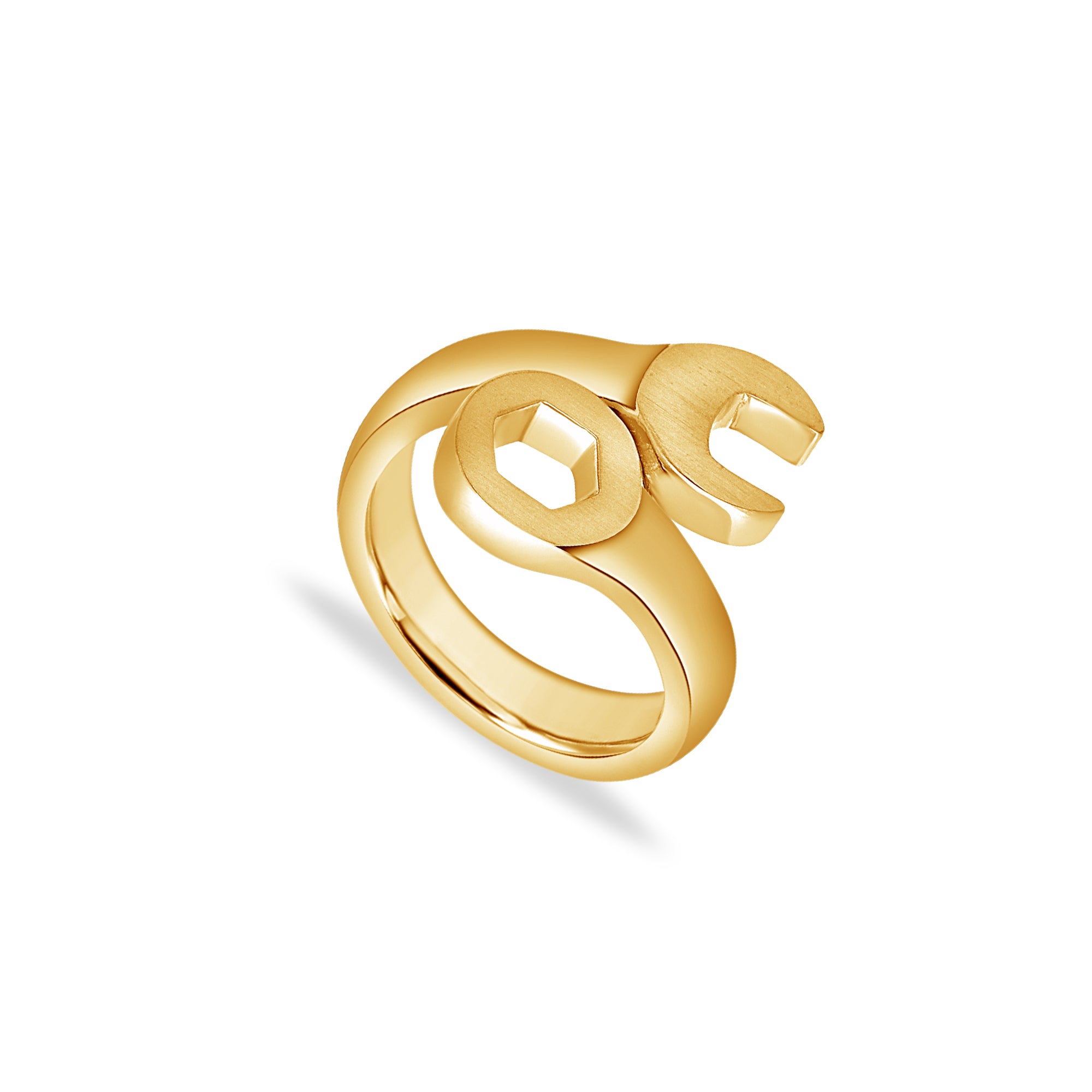 Gold Skater's Ring