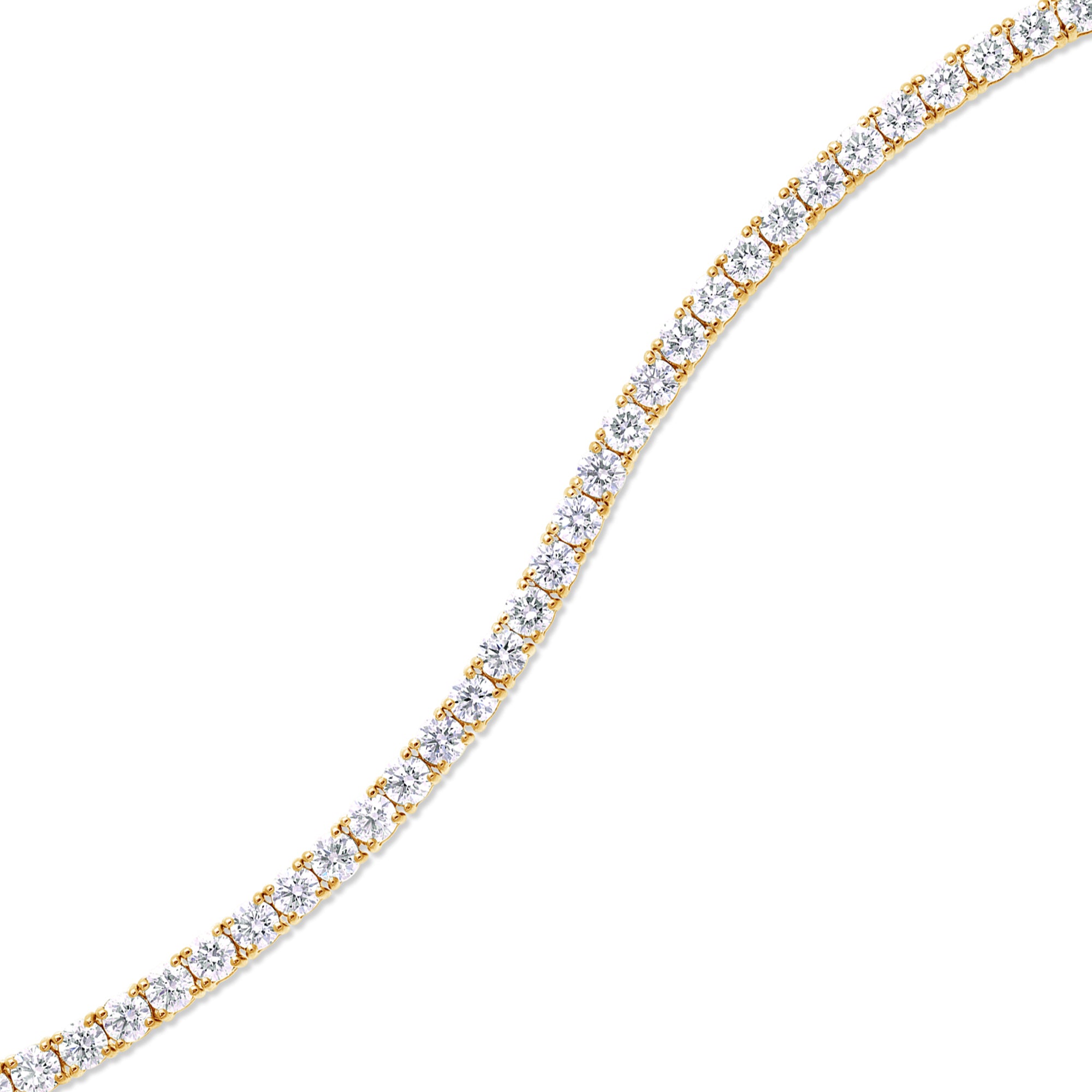 Vincent Diamond Tennis Bracelet (15-Point)