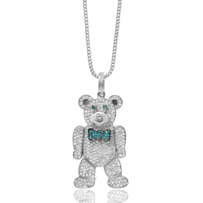 Baby hot sale bear necklace