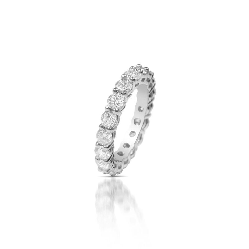 Luna diamond clearance eternity ring