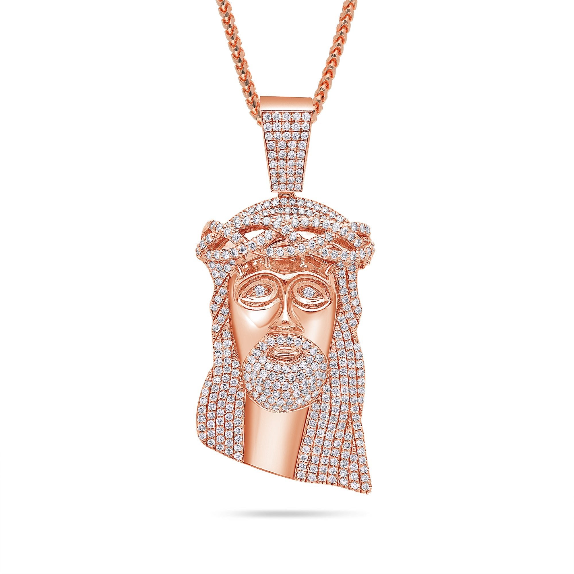 Jesus hot sale diamond chain