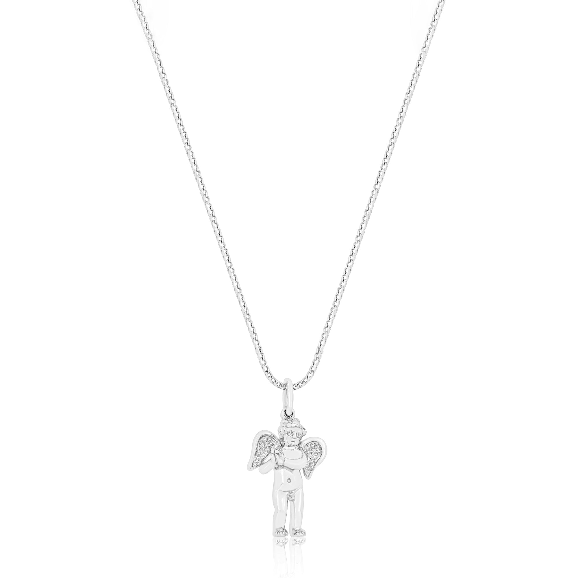 Praying 2024 angel necklace