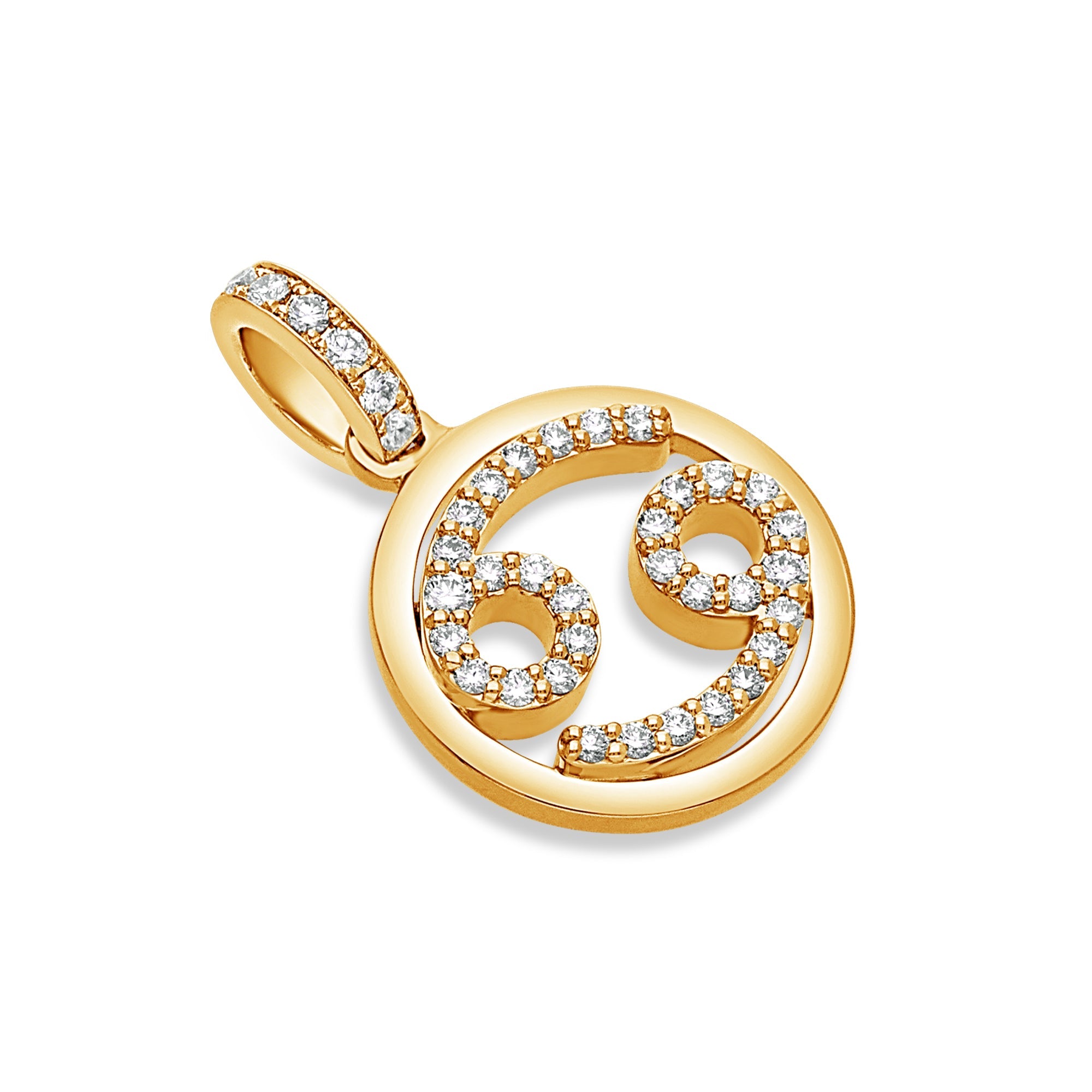 Nano Zodiac Necklace (Cancer) - IF & Necklace Diamond 