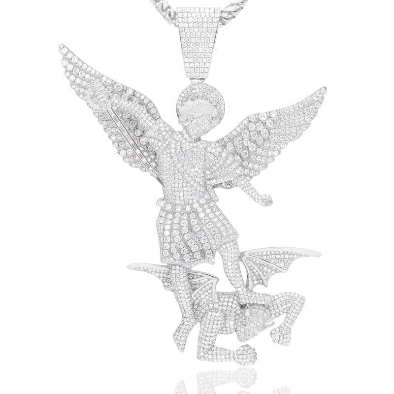 Standard Saint Michael Arch Angel Piece (Fully Iced)