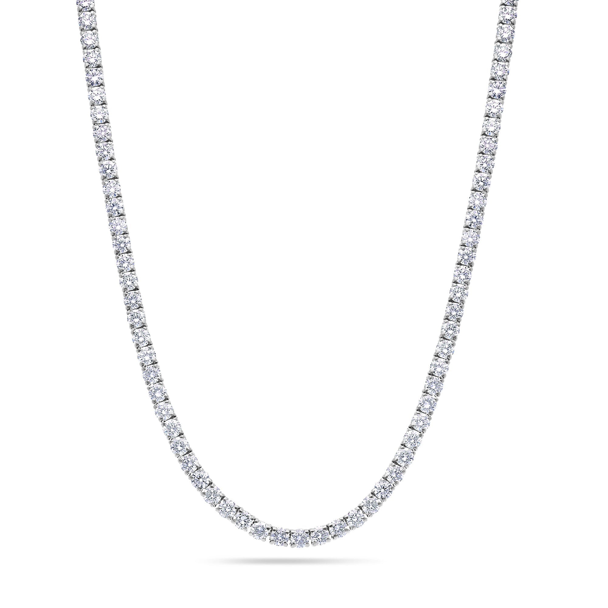 8 carat diamond on sale tennis necklace